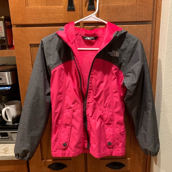 The North Face Other - The North Face girl's pink jacket Size M 10/12